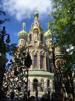 Gates And Church Of The Savior On Spilled Blood